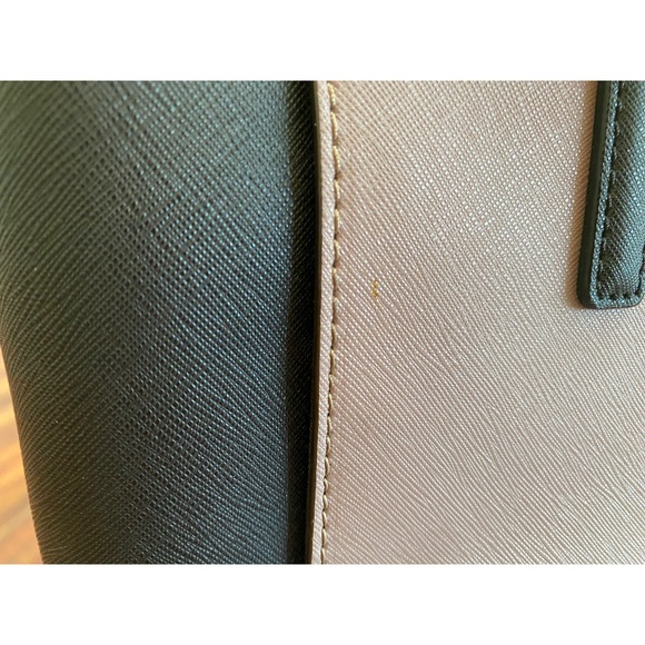 Kate Spade Colour Block Lilac & Black Satchel Handbag - Picture 4 of 7